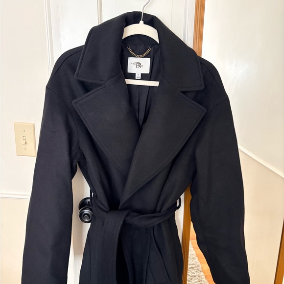 Banana Republic Women's NEW Oversized Wool-Cashmere Wrap Small (S) Black 754435 - Picture 6 of 8